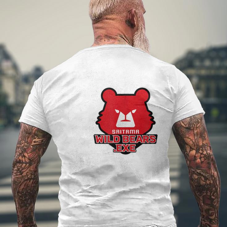 Saitama Wild BearsExe_5_菊池蓮 メンズTシャツ バックプリント 高齢者への贈り物