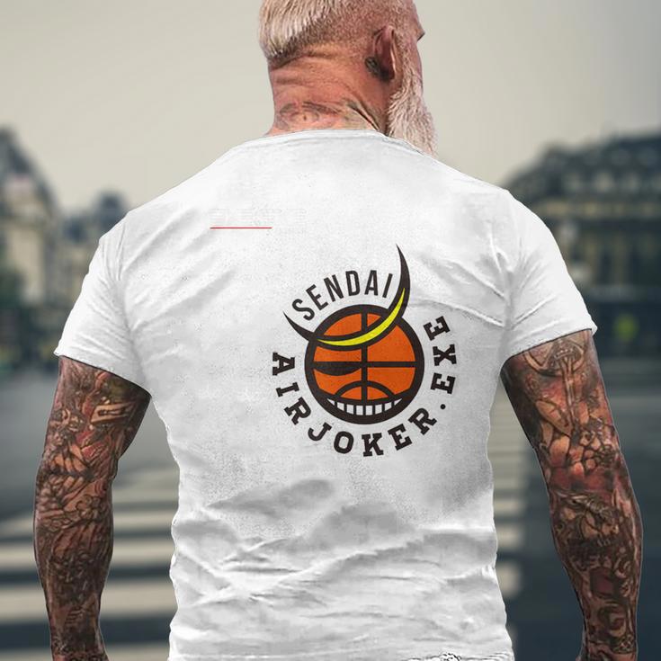 Sendai AirjokerExe_3_高橋秀宇 メンズTシャツ バックプリント 高齢者への贈り物