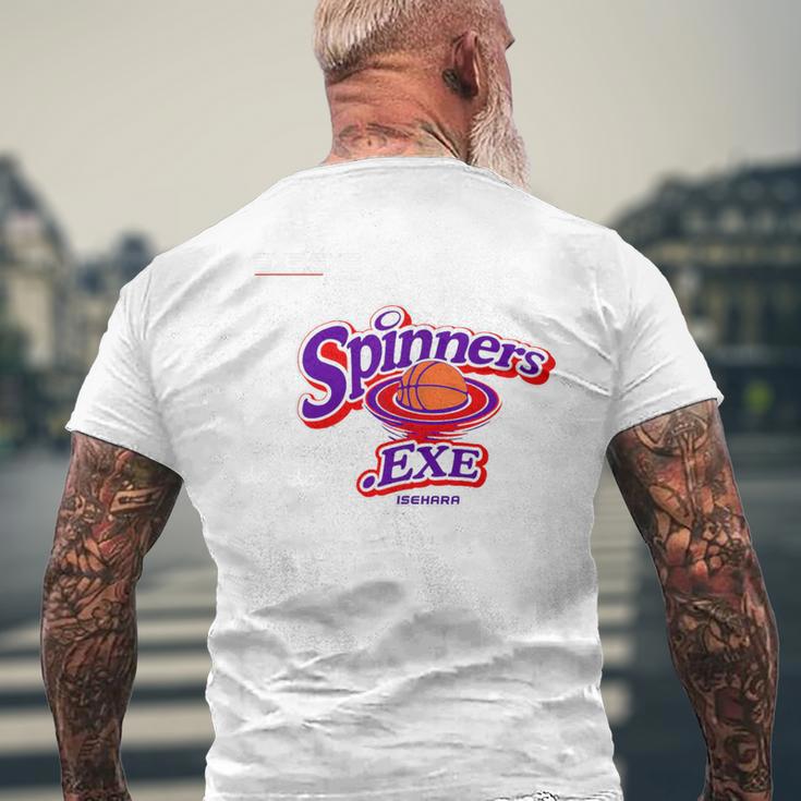 SpinnersExe_1_黒﨑創太 メンズTシャツ バックプリント 高齢者への贈り物