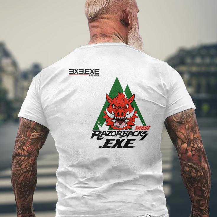 Tarui RazorbacksExe_18_小島晃 メンズTシャツ バックプリント 高齢者への贈り物