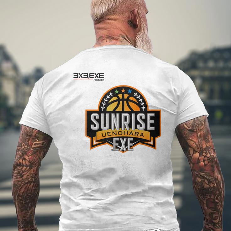 UenoharaunriseExe_3_出羽崚一 メンズTシャツ バックプリント 高齢者への贈り物