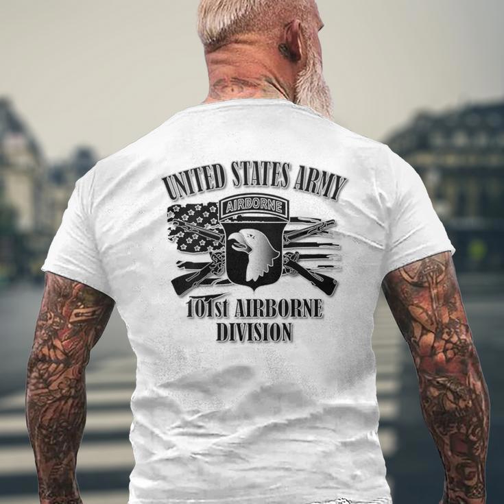 US Army 第101空挺師団 バックデザイン メンズTシャツ バックプリント 高齢者への贈り物