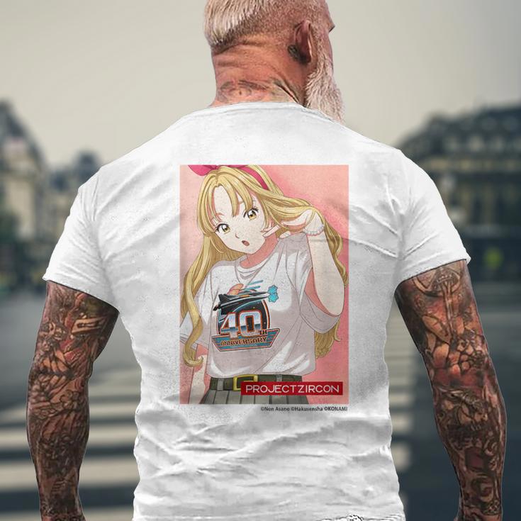 【Project Zircon×Fcグラディウス40th】ネオン（By淺野のん）「Fcグラディウス40th」 メンズTシャツ バックプリント 高齢者への贈り物