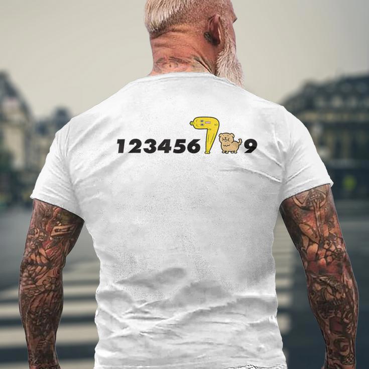 【テレビ東京公式】「テレ東ファン支局」開局1周年記念グッズ白 メンズTシャツ バックプリント 高齢者への贈り物