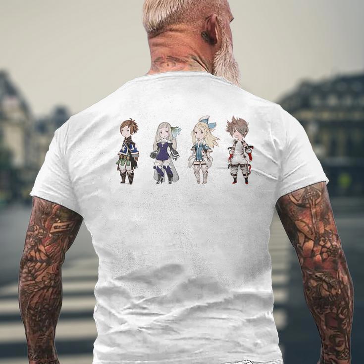【公式】ブレイブリーセカンド：メインパーティ メンズTシャツ バックプリント 高齢者への贈り物