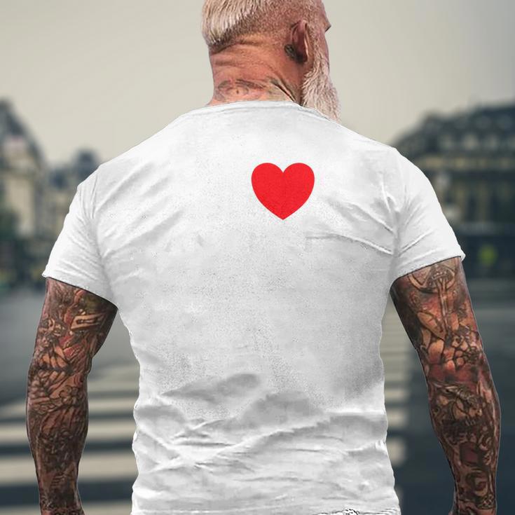 アイ・ラブ・アナキズム-アナーキー・アナーキスト・ファニー・アノック・パンク・リバティ メンズTシャツ バックプリント 高齢者への贈り物