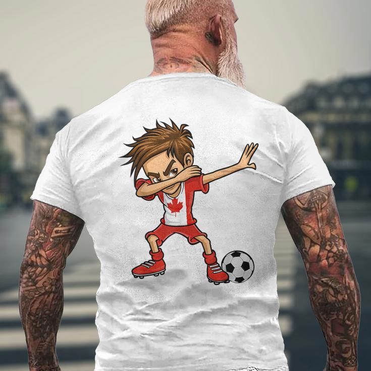 カナダ代表サッカー Canadaoccer Jersey カナダ国旗 メンズTシャツ バックプリント 高齢者への贈り物
