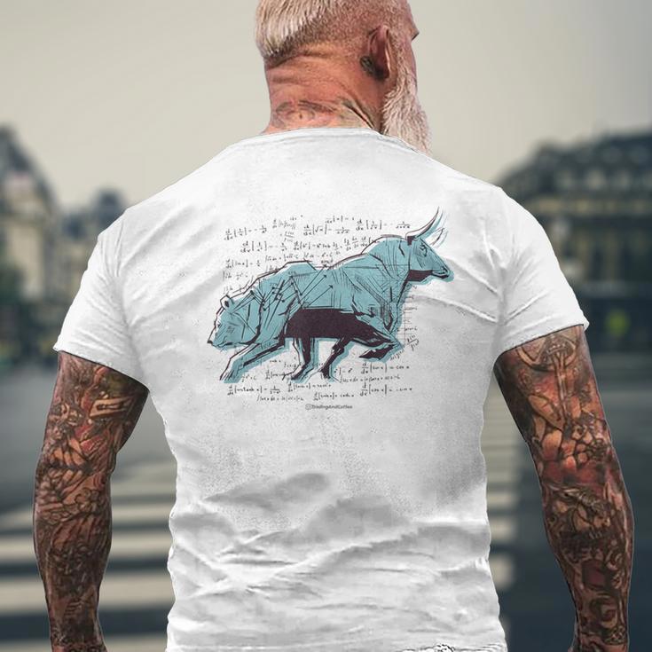 キャピタルマーケット ブル&ベア メンズTシャツ バックプリント 高齢者への贈り物