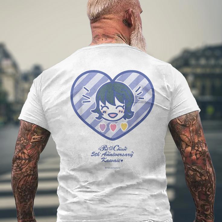 キラッとプリチャン かわいいシール すず メンズTシャツ バックプリント 高齢者への贈り物
