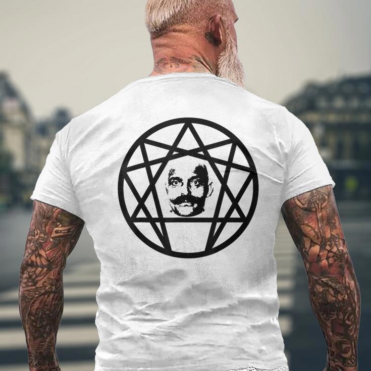 グルジェフとエニアグラム メンズTシャツ バックプリント 高齢者への贈り物