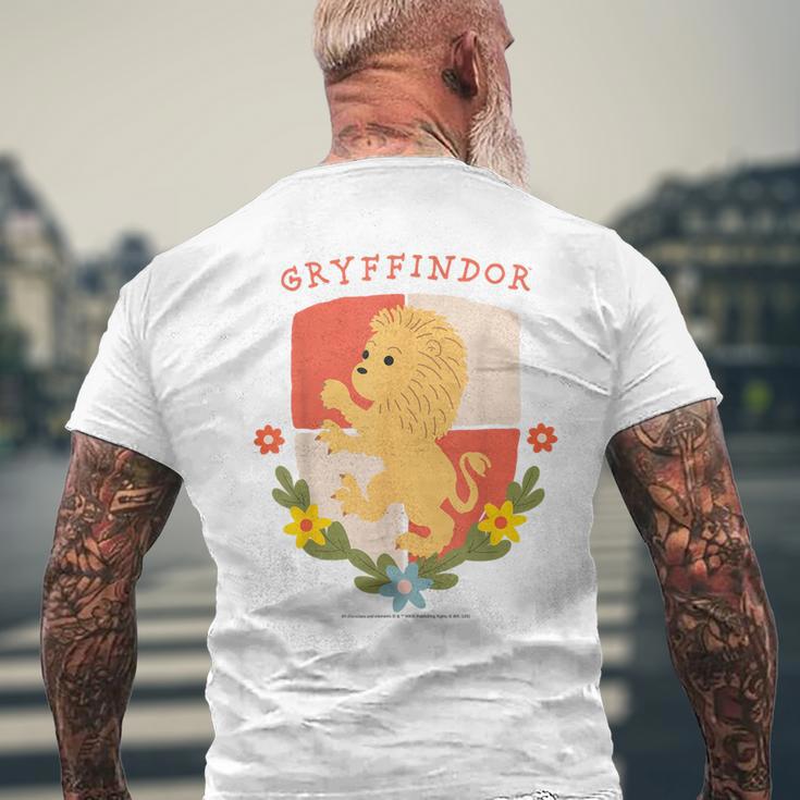 ハリーポッター 新デザイン 2025 グリフィンドールプライド メンズTシャツ バックプリント 高齢者への贈り物
