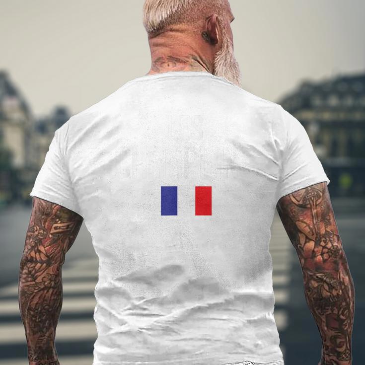 フランス 2018 フットボール サッカー ワールドチャンピオン メンズTシャツ バックプリント 高齢者への贈り物