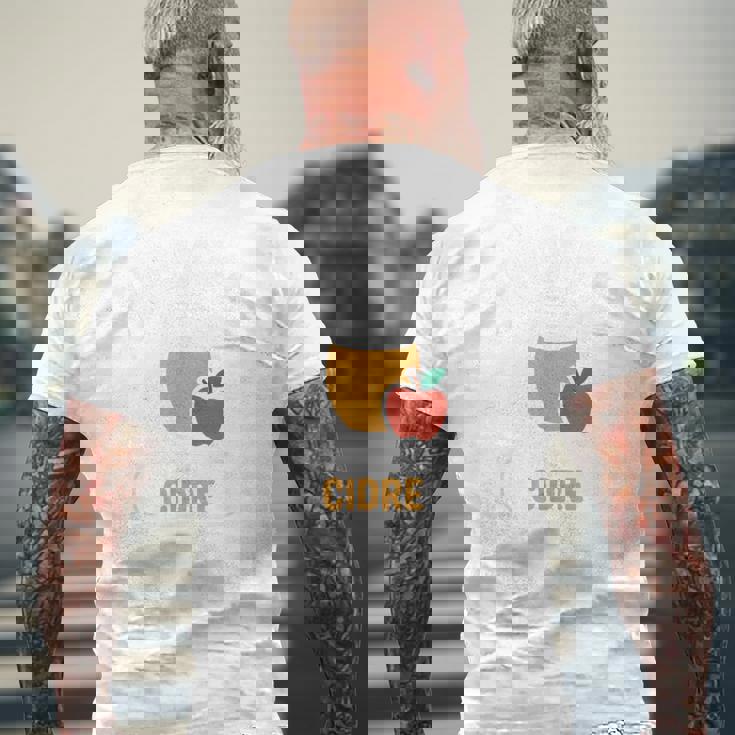 フランスのj'peux Pas J'ai Cidre Cider Lovers メンズTシャツ バックプリント 高齢者への贈り物