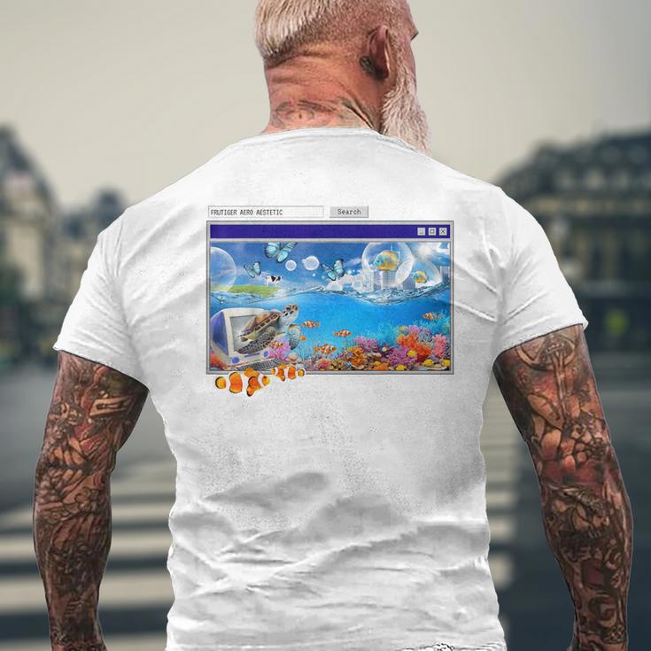 フルーティーガーエアロ Y2k 2000年代 メンズTシャツ バックプリント 高齢者への贈り物