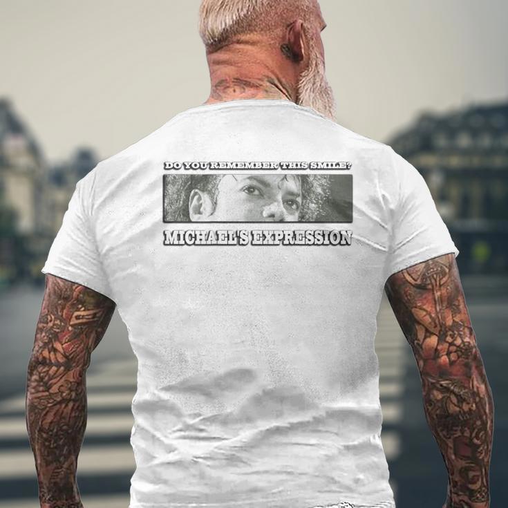 マイケルジャクソン_715_バックプリント メンズTシャツ バックプリント 高齢者への贈り物