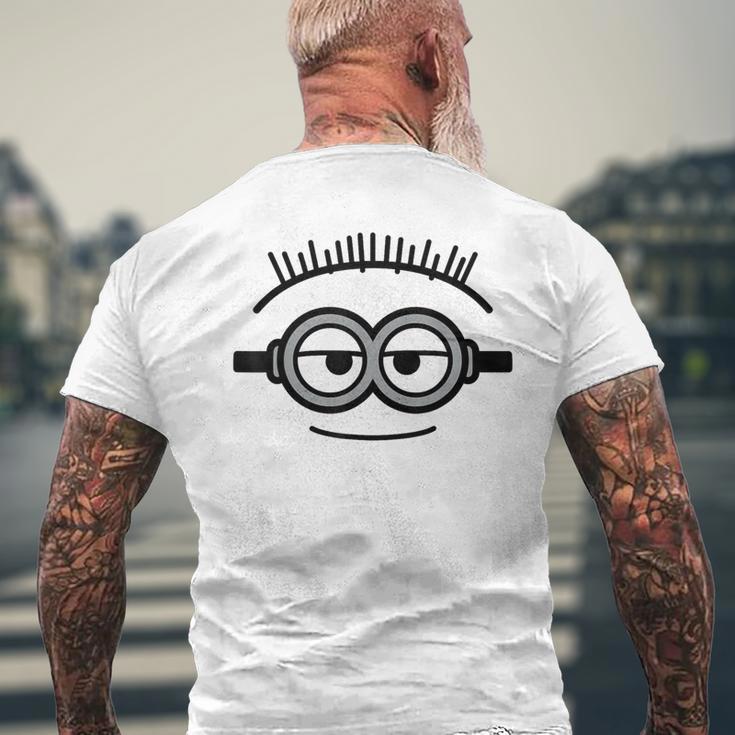 ミニオンズ Jorge Big Face Costume Graphic メンズTシャツ バックプリント 高齢者への贈り物