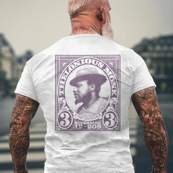 公式セロニアス・モンク・ジャズ・アイコン・グッズ The Unique メンズTシャツ バックプリント 高齢者への贈り物
