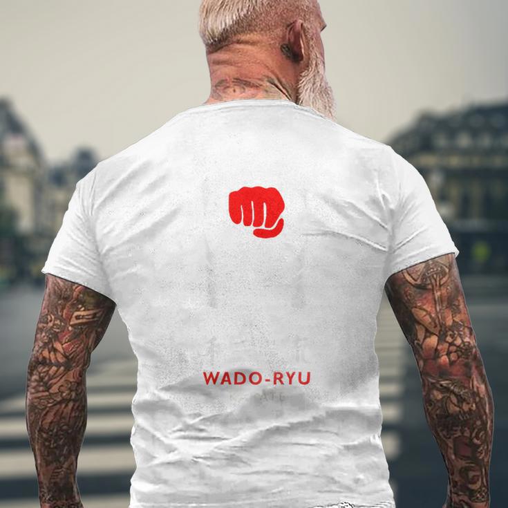 和道龍 空手 バックプリント メンズTシャツ バックプリント 高齢者への贈り物