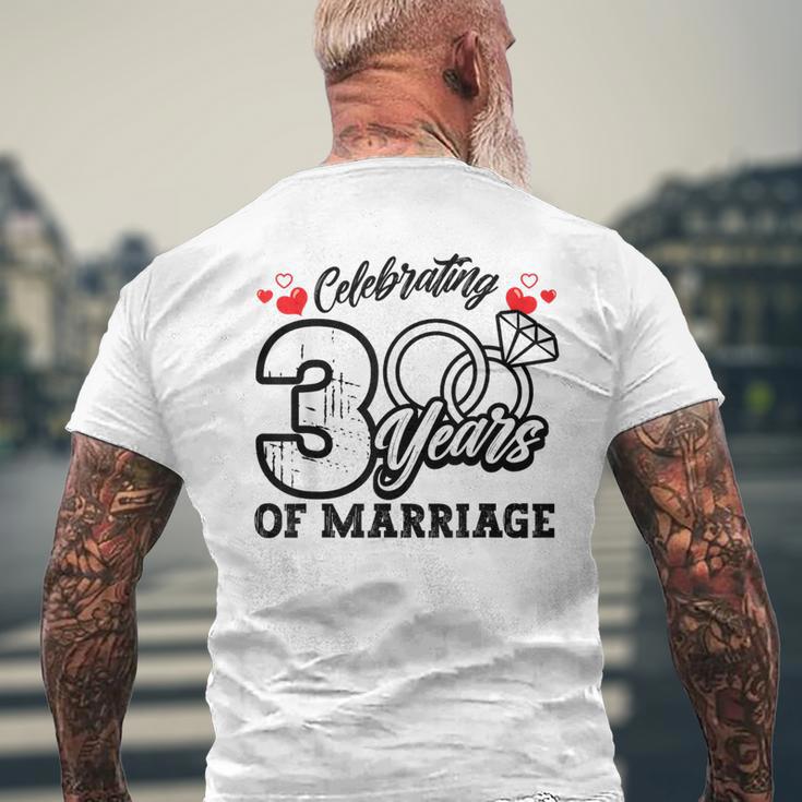 結婚3周年記念マッチング・ギフト メンズTシャツ バックプリント 高齢者への贈り物