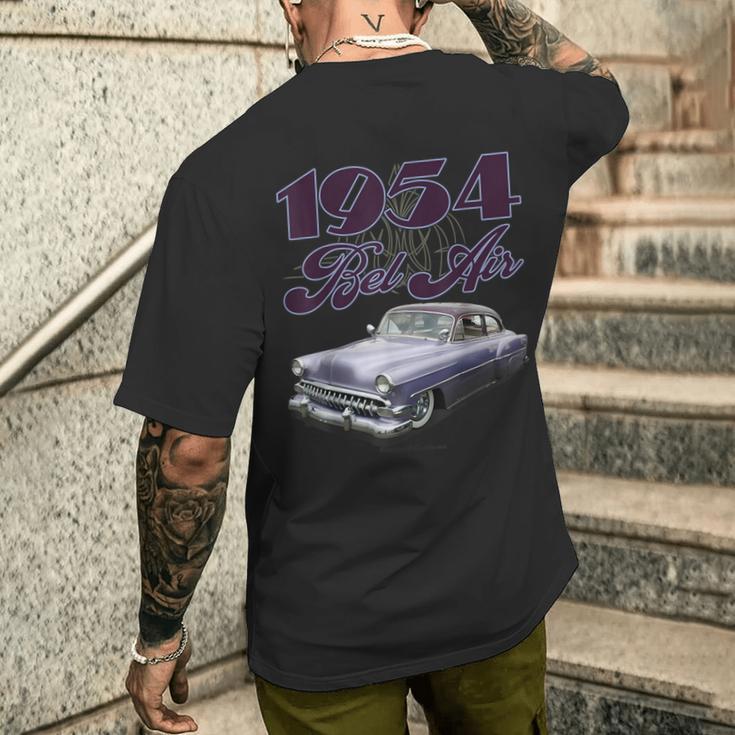 1954 Belair Low Rider Kustom リードそり ホットロッド マッスルカー メンズTシャツ バックプリント 彼への贈り物