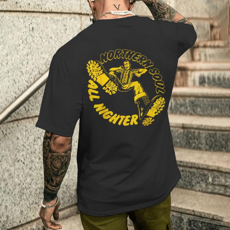 1960'S Mod Northernoul All Nighter Bootboyoulboyka Man メンズTシャツ バックプリント 彼への贈り物