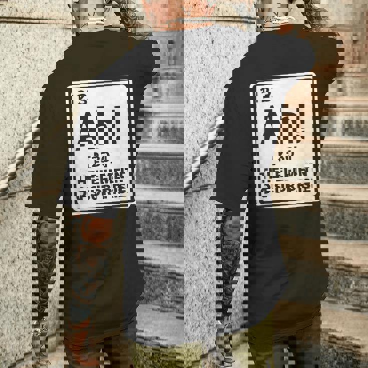 Ah The Element Ofurprise 周期表 メンズTシャツ バックプリント 彼への贈り物