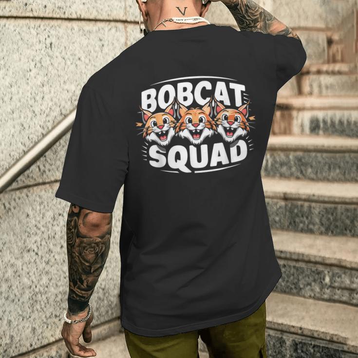 Bobcatquad ボブキャット愛好家 シャツ メンズTシャツ バックプリント 彼への贈り物
