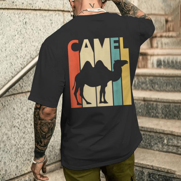 Camel ラクダ 動物 メンズTシャツ バックプリント 彼への贈り物
