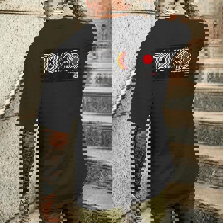 Cool Tokyo Japan Outfit Illustration Graphic Cool s メンズTシャツ バックプリント 彼への贈り物