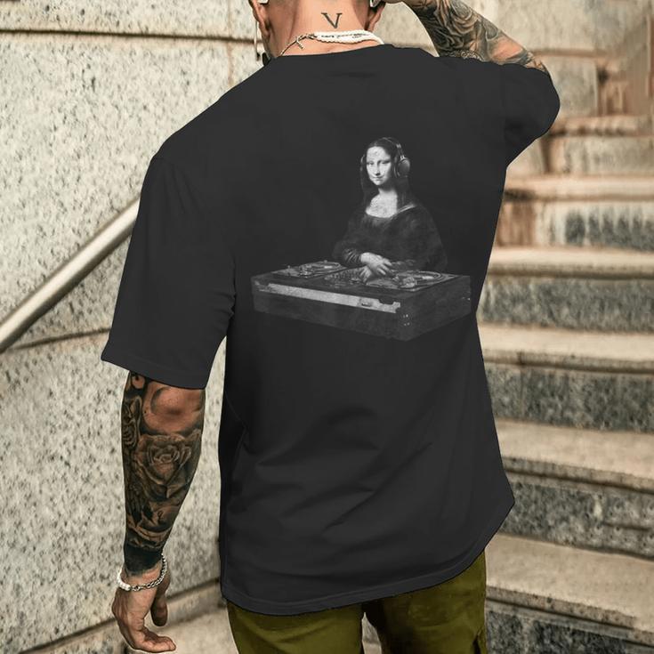 Djモナリザ テクノ・レイヴ・クラブ アシッド・ハウス・レイバー メンズTシャツ バックプリント 彼への贈り物