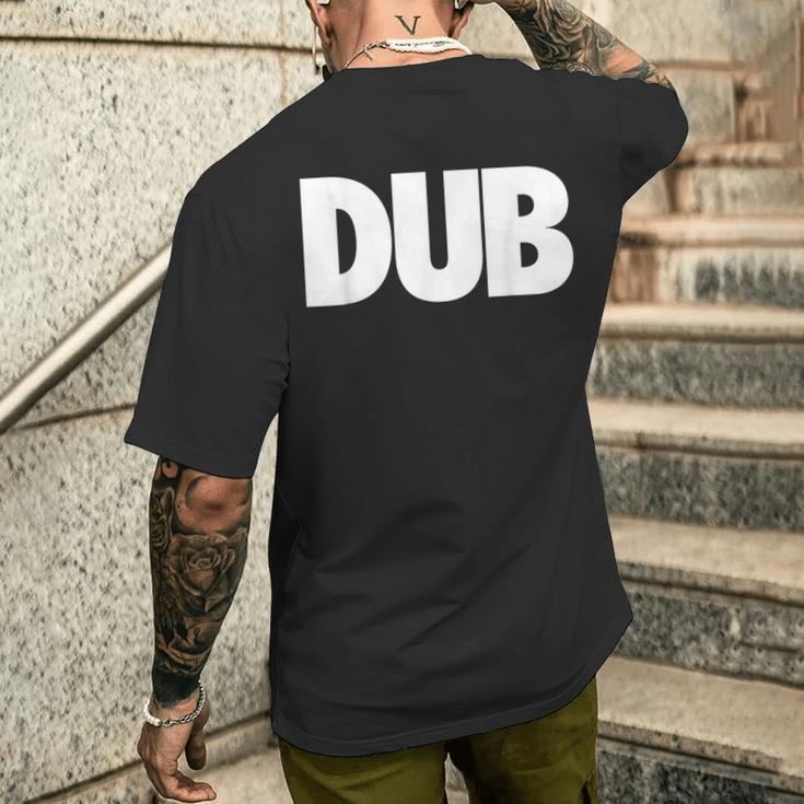 Dub Reggae Music ビニールレコード カーニバルフェスティバル ギフト メンズTシャツ バックプリント 彼への贈り物