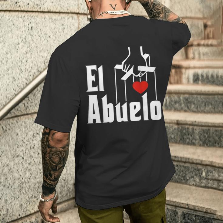 El Abuelo El Padrino Día Del Padre Camiseta Hombre Estampado Espalda Regalos para él