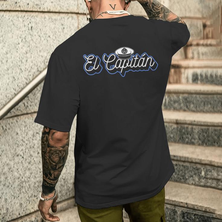 El Capitan Barcos Barcos Barcos Regalo Camiseta Hombre Estampado Espalda Regalos para él