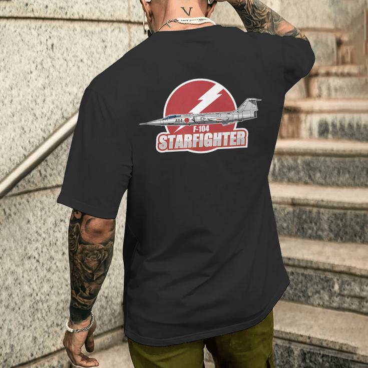 F-104 メンズTシャツ バックプリント 彼への贈り物