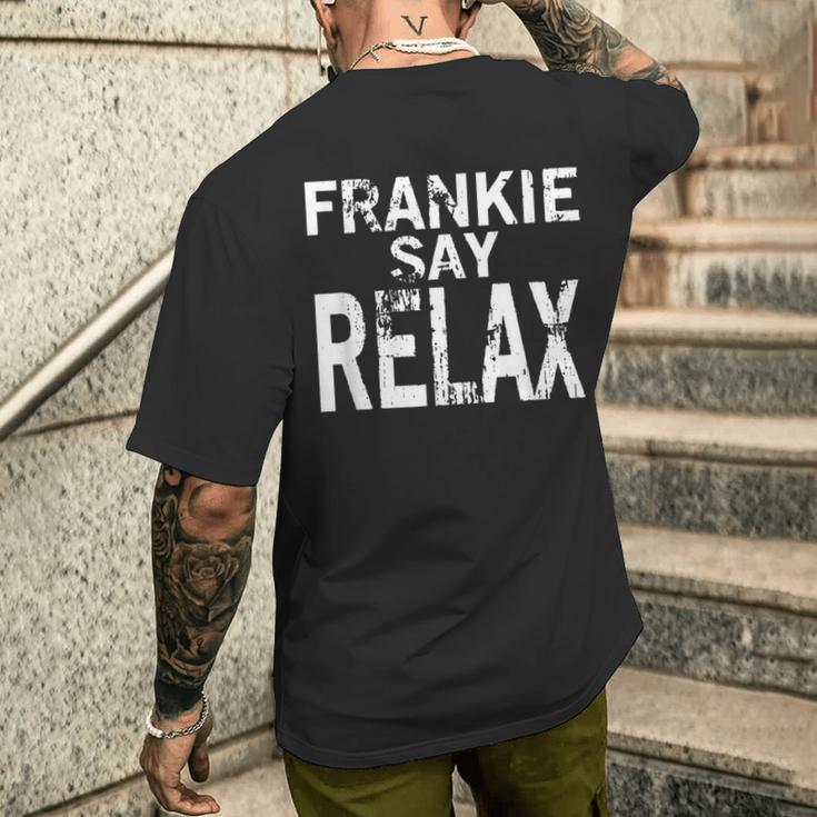 Frankieay Relax メンズ メンズTシャツ バックプリント 彼への贈り物