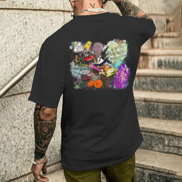 Gustav Mahler シンフォニー クラシカルミュージシャンを導く メンズTシャツ バックプリント 彼への贈り物