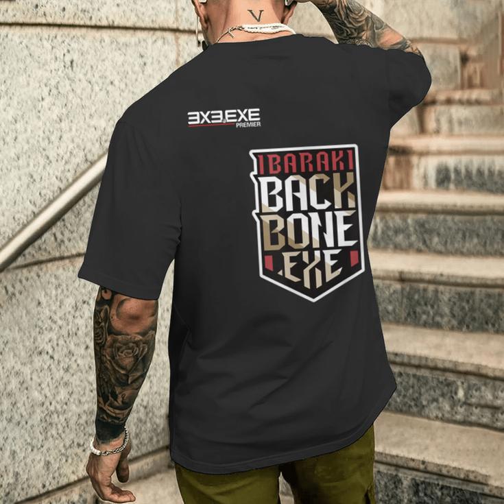 Ibaraki BackboneExe_17_中田憲一郎 メンズTシャツ バックプリント 彼への贈り物