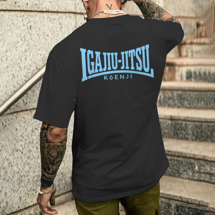 Iga Jiu-Jitsu Lons 高円寺b Bjj メンズTシャツ バックプリント 彼への贈り物