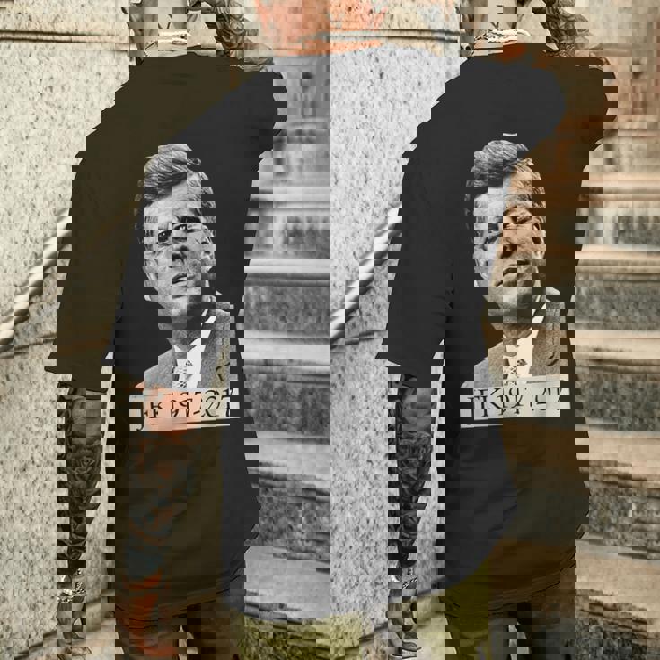 Jfk シャツ ケネディtシャツ Kennedy 100 Years Jfk 100 メンズTシャツ バックプリント 彼への贈り物