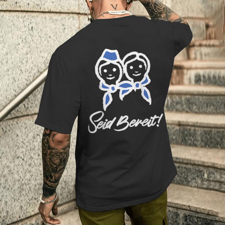 Jung Pioneers Ddr Germanyeid Ready Jung Pioneer メンズTシャツ バックプリント 彼への贈り物