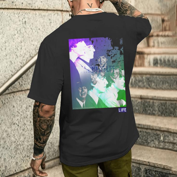 Life Picture Collection ビートルズ7 メンズTシャツ バックプリント 彼への贈り物