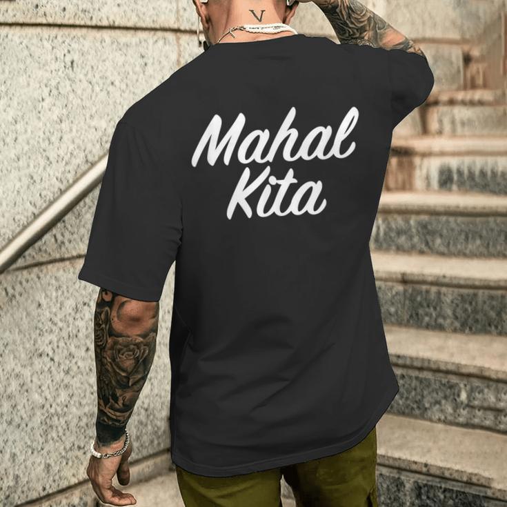 Mahal Kita ファニーフィリピーノプライド メンズTシャツ バックプリント 彼への贈り物