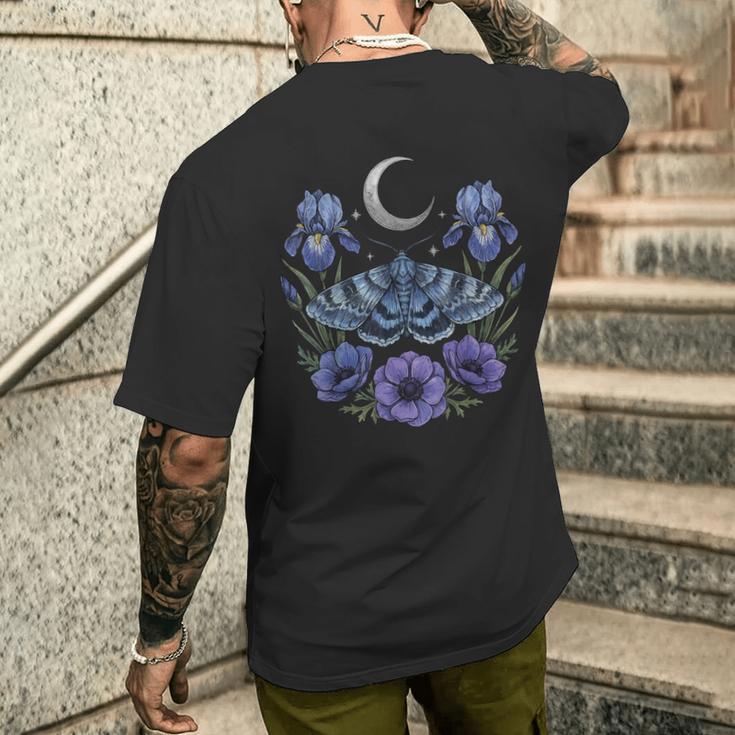 Moth Goblincore Aesthetic Cottagecore Men's T-shirt Back Print Gifts for Him