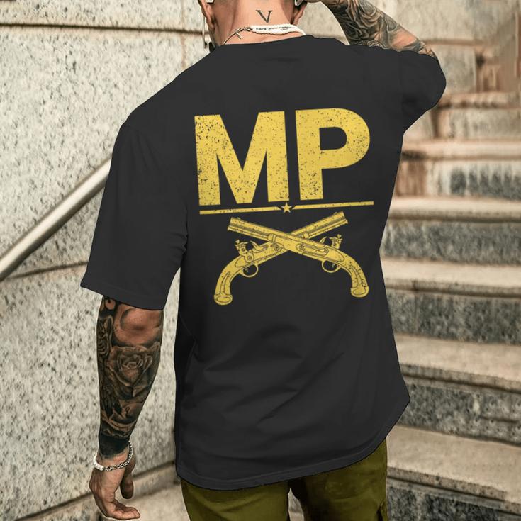 Mp 軍警察隊 アメリカ陸軍 メンズTシャツ バックプリント 彼への贈り物