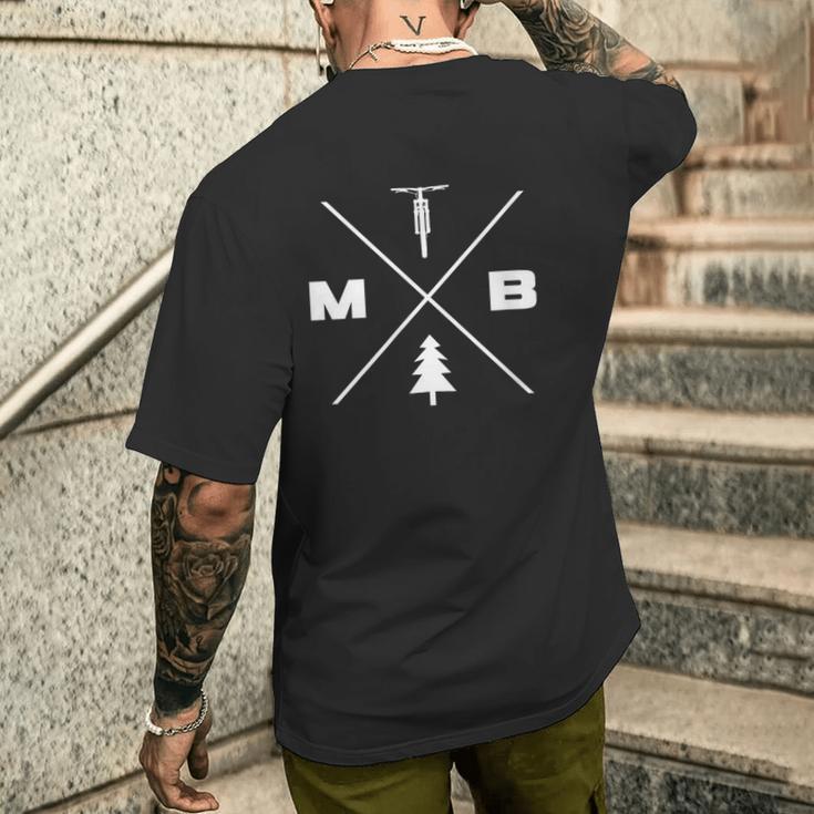 Mtbマウンテンバイク服 マウンテンバイクmtb メンズTシャツ バックプリント 彼への贈り物