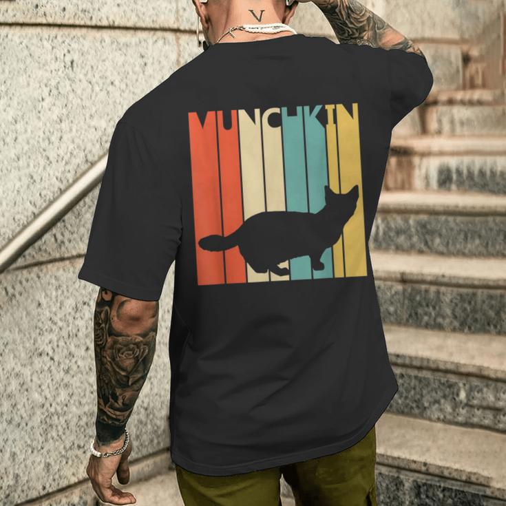 Munchkin マンチカン ネコ メンズTシャツ バックプリント 彼への贈り物