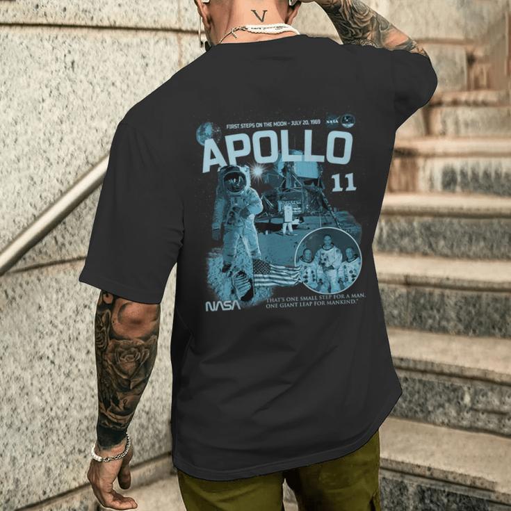 Nasa アポロ 11 号ミッション 1969 年 7 月 20 日 メンズTシャツ バックプリント 彼への贈り物