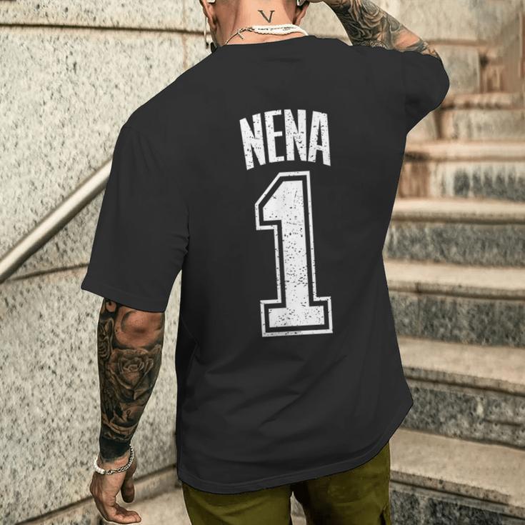 Nenaサポーター番号 1番の大ファン メンズTシャツ バックプリント 彼への贈り物