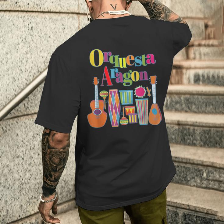 Orquesta Aragonuavecito Cuba メンズTシャツ バックプリント 彼への贈り物