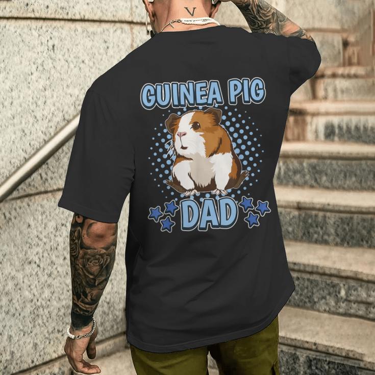 Porcellino D'india Papà Per La Festa Del Papà T-shirt da uomo con stampa posteriore Regalos para él